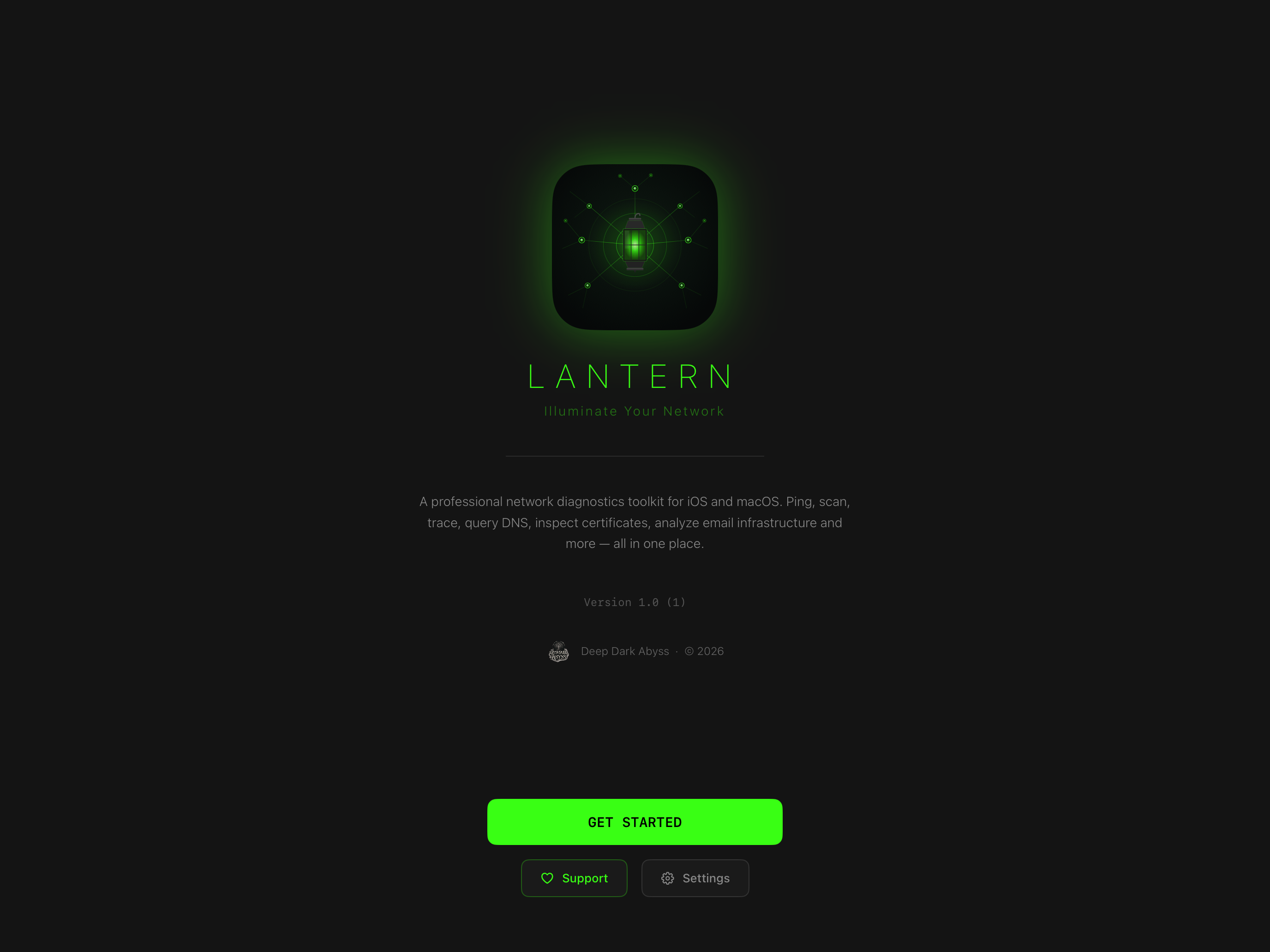 Lantern Launch Screen